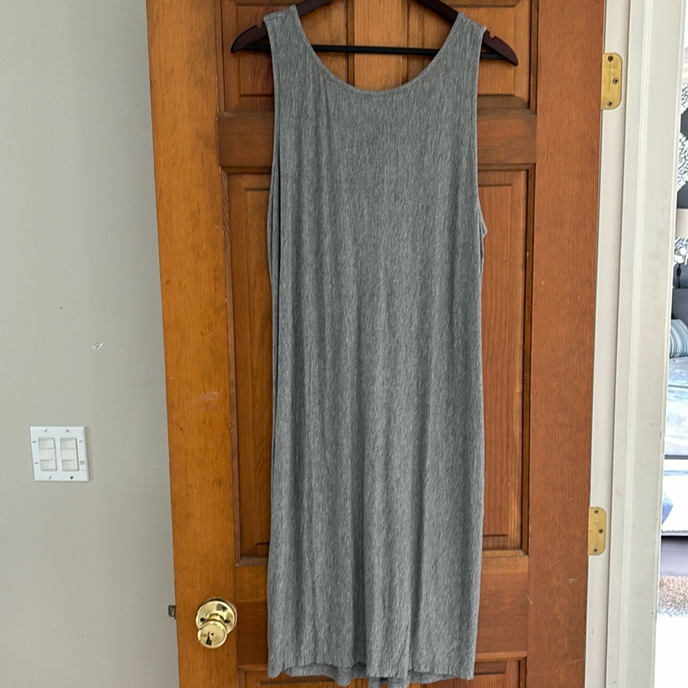 Porridge Women’s Grey T-Shirt Dress Size Large